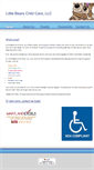 Mobile Screenshot of littlebearschildcarellc.com